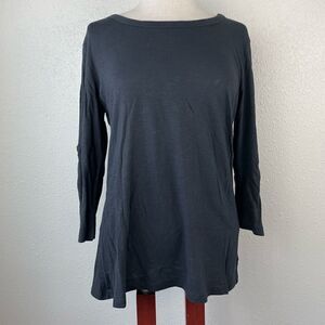 NWT PBX Black Long Sleeve T-Shirt Size M